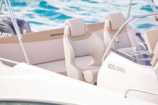 asientos barco quicksilver 605 open en venta