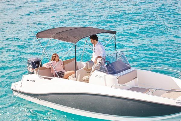 toldo bimini quicksilver 605 open